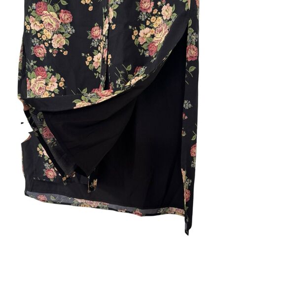 Trish Scully Remi Maxi Dress Floral Victorian Shabby Chic Country Size 2 No Belt - Picture 5 of 14